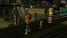 une photo d'Ã©cran de Ratchet et Clank sur Sony Playstation 2